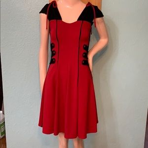 Red & Black dress